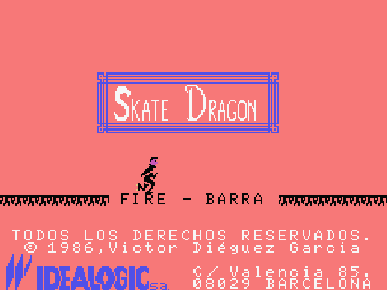 Skate Dragonpantalla