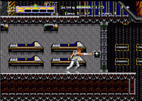 Strider Versión Mega Drive